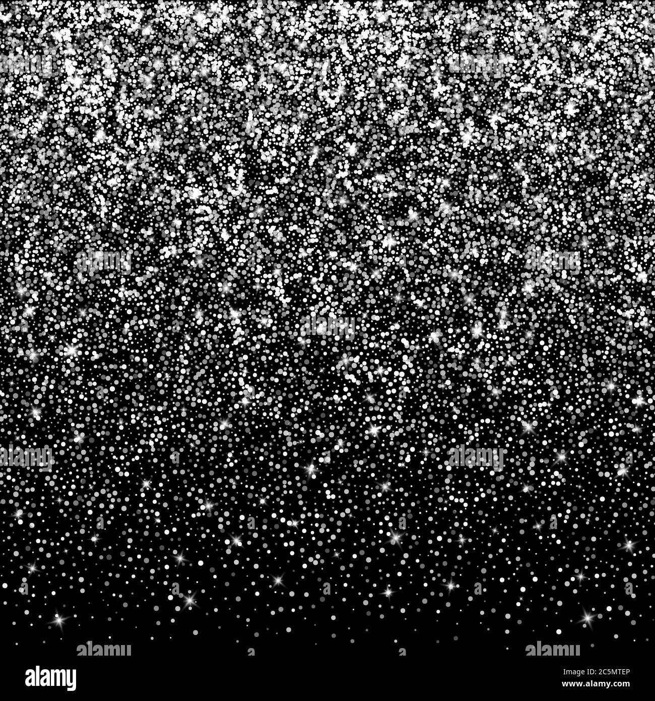 Falling snow. Christmas abstract background. Vector illustration Stock Vector