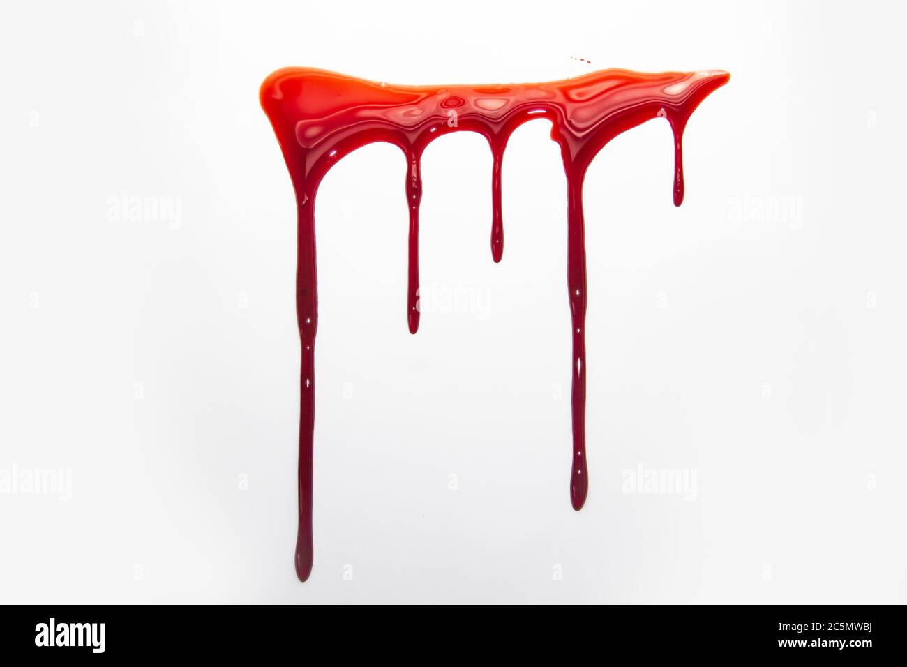 A blood spatter. A blood flowing down. Bloody pattern. Concepts of blood  can be used in design Stock Photo - Alamy