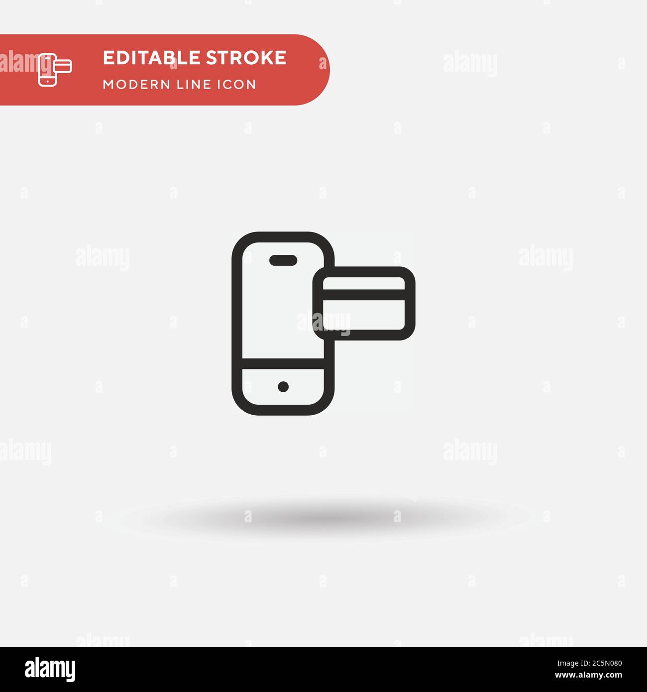 Payment Simple vector icon. Illustration symbol design template for web ...