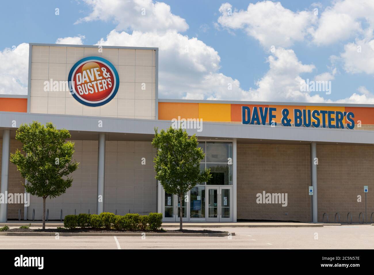 Florence Circa July 2020 Dave & Buster's Restaurant. Dave & Buster's