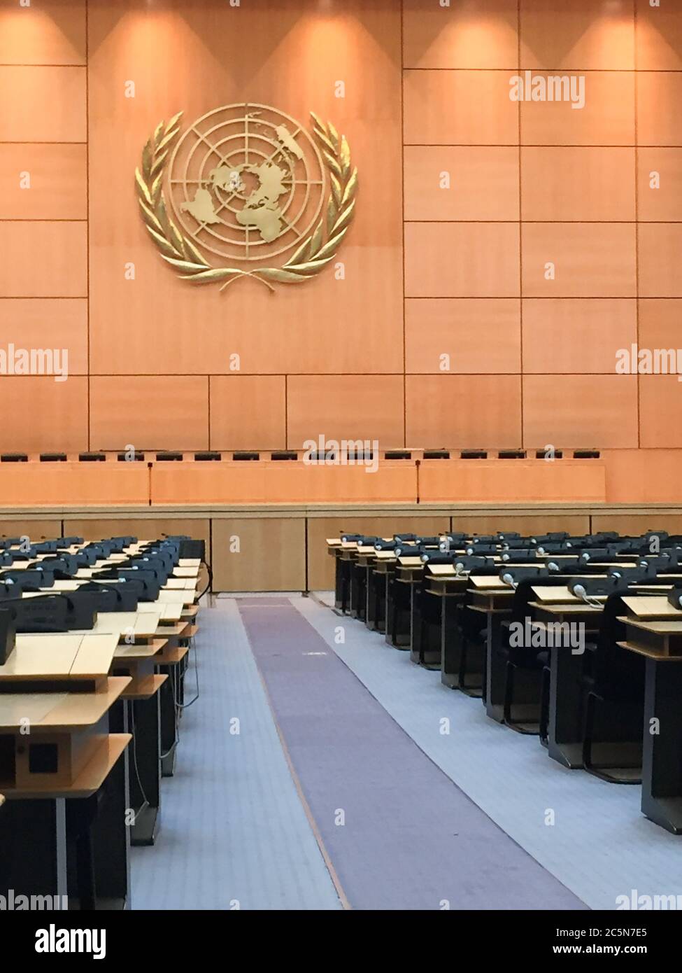 Palais des Nations home of the United Nations in Geneva Switzerland ...