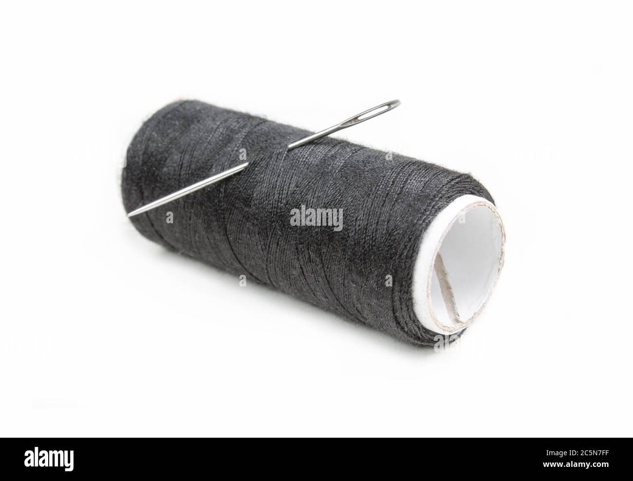 Black thread needle hi-res stock photography and images - Alamy