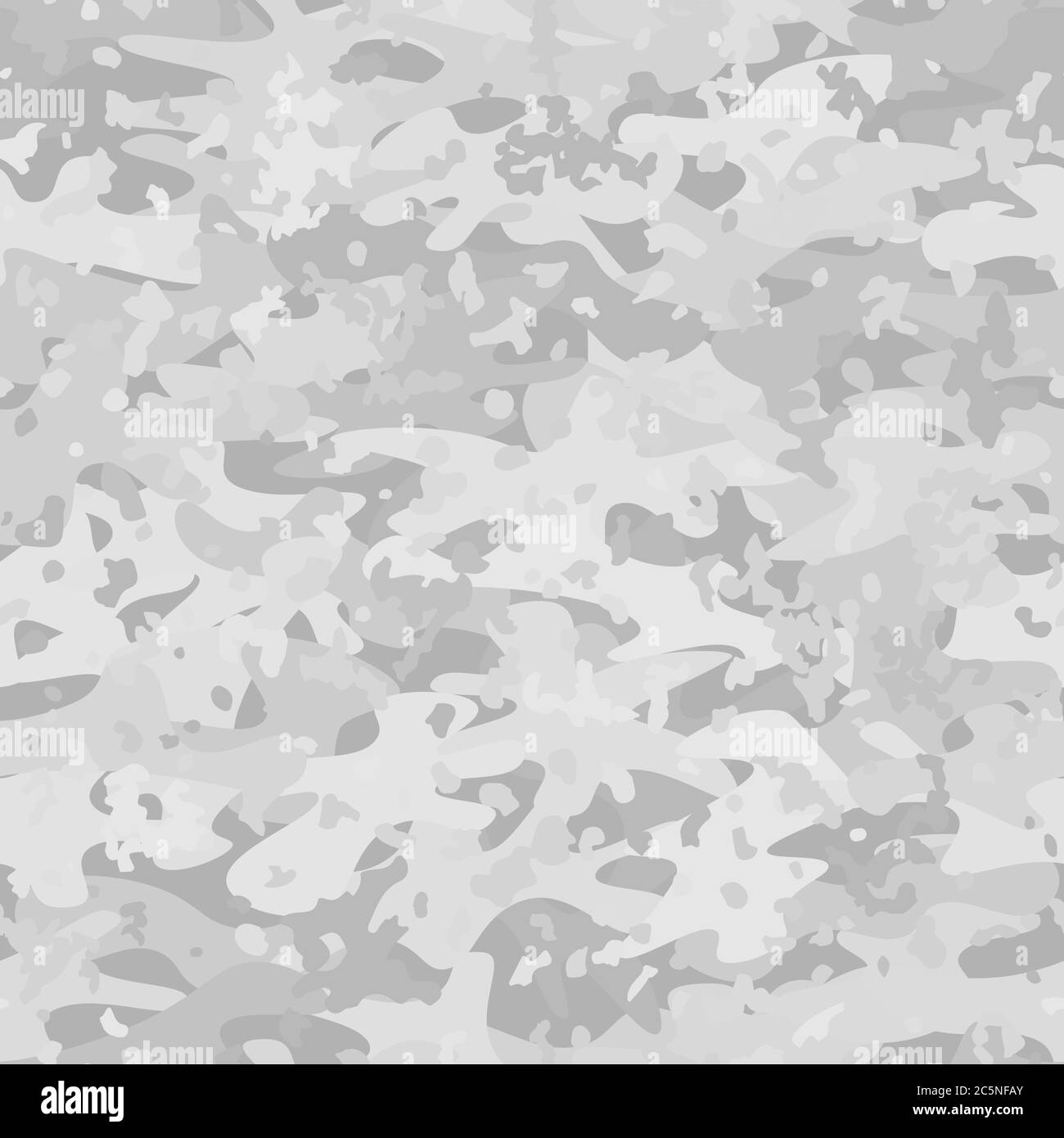 Camouflage seamless pattern background. Classic clothing style masking camo  repeat print. Monochrome grey white colors winter ice texture. Vector desi  Stock Vector Image & Art - Alamy
