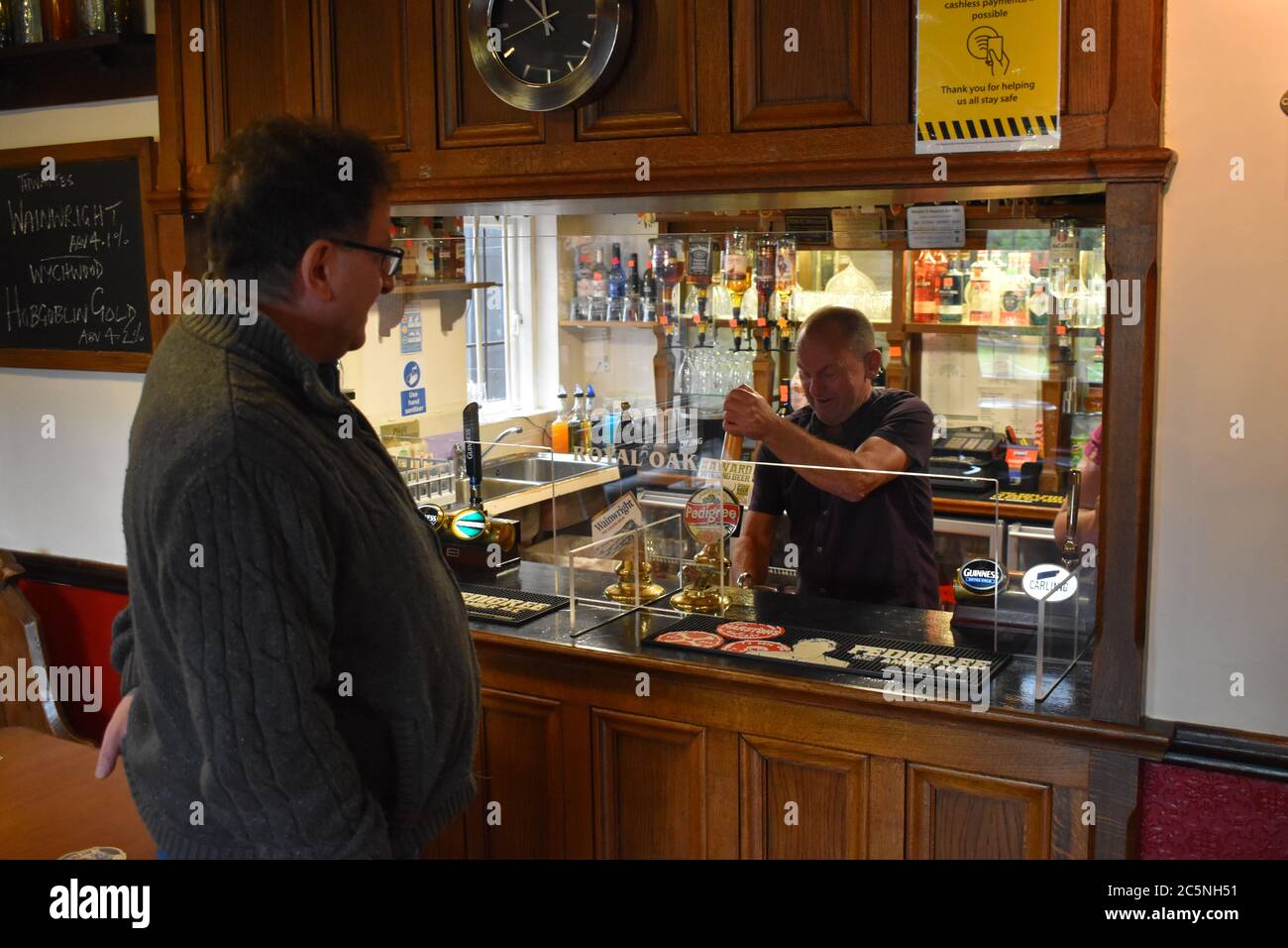 The Campaign for Real Ale's national chairman Nik Antona waits at the