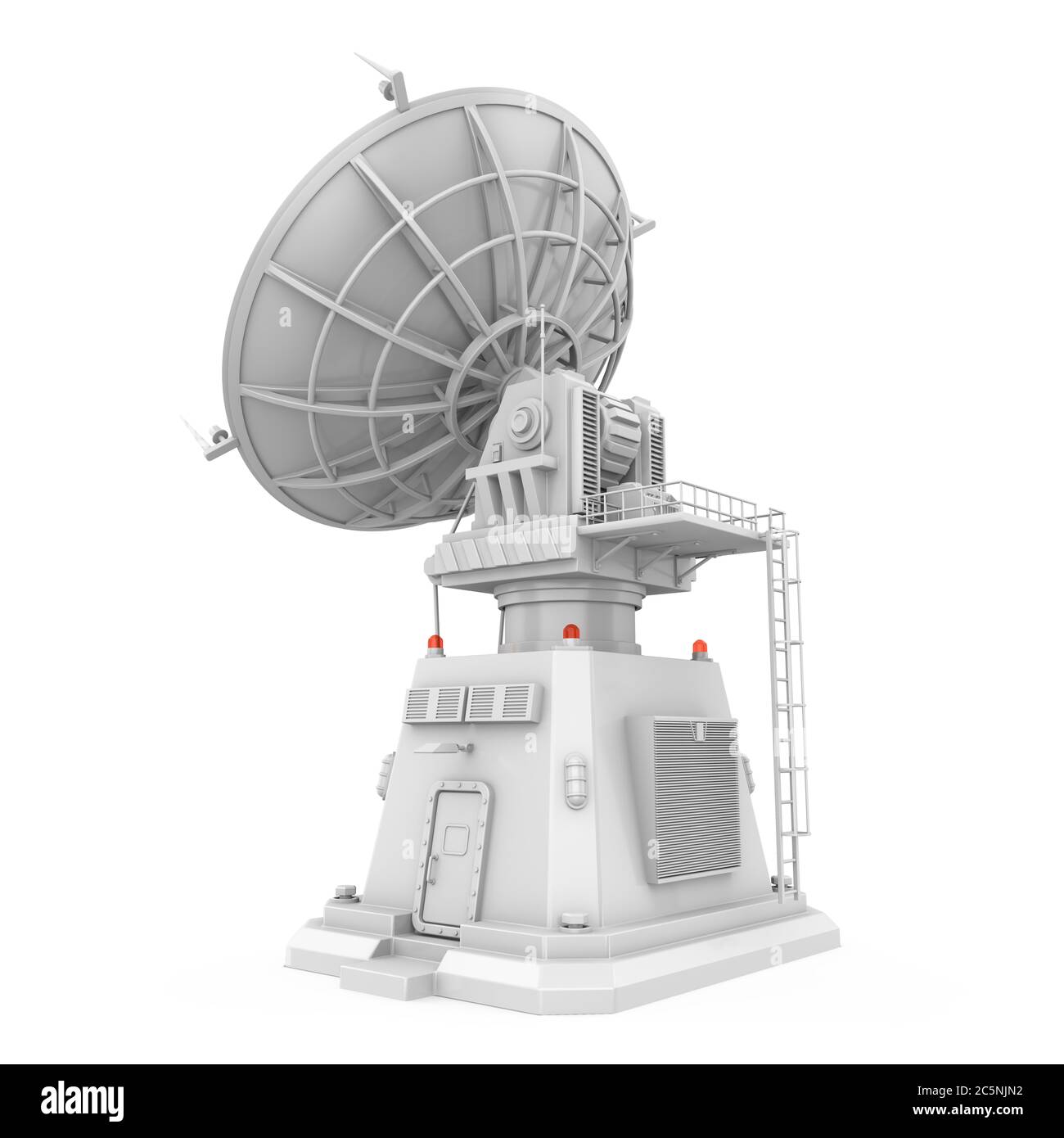 Satellite Dish Antenna Isolated Stock Photo Alamy