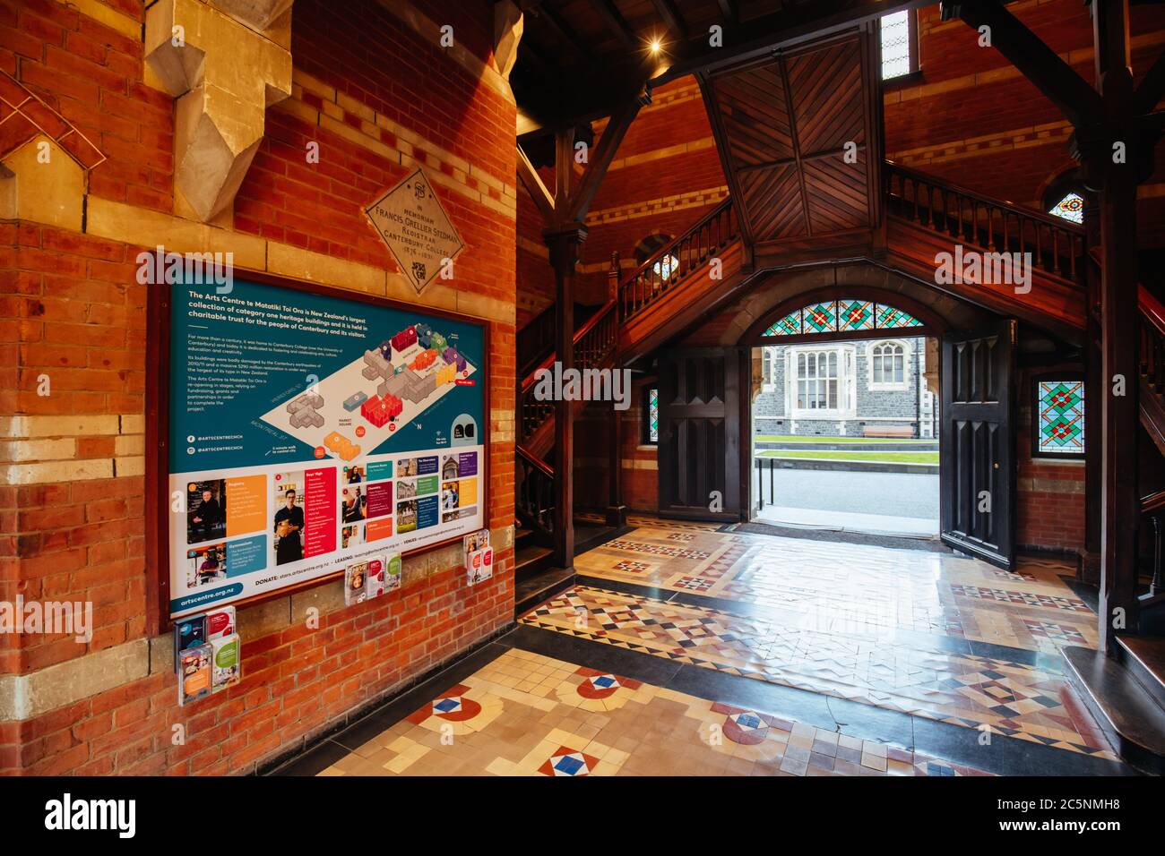 The Arts Centre Christchurch New Zealand Stock Photo Alamy