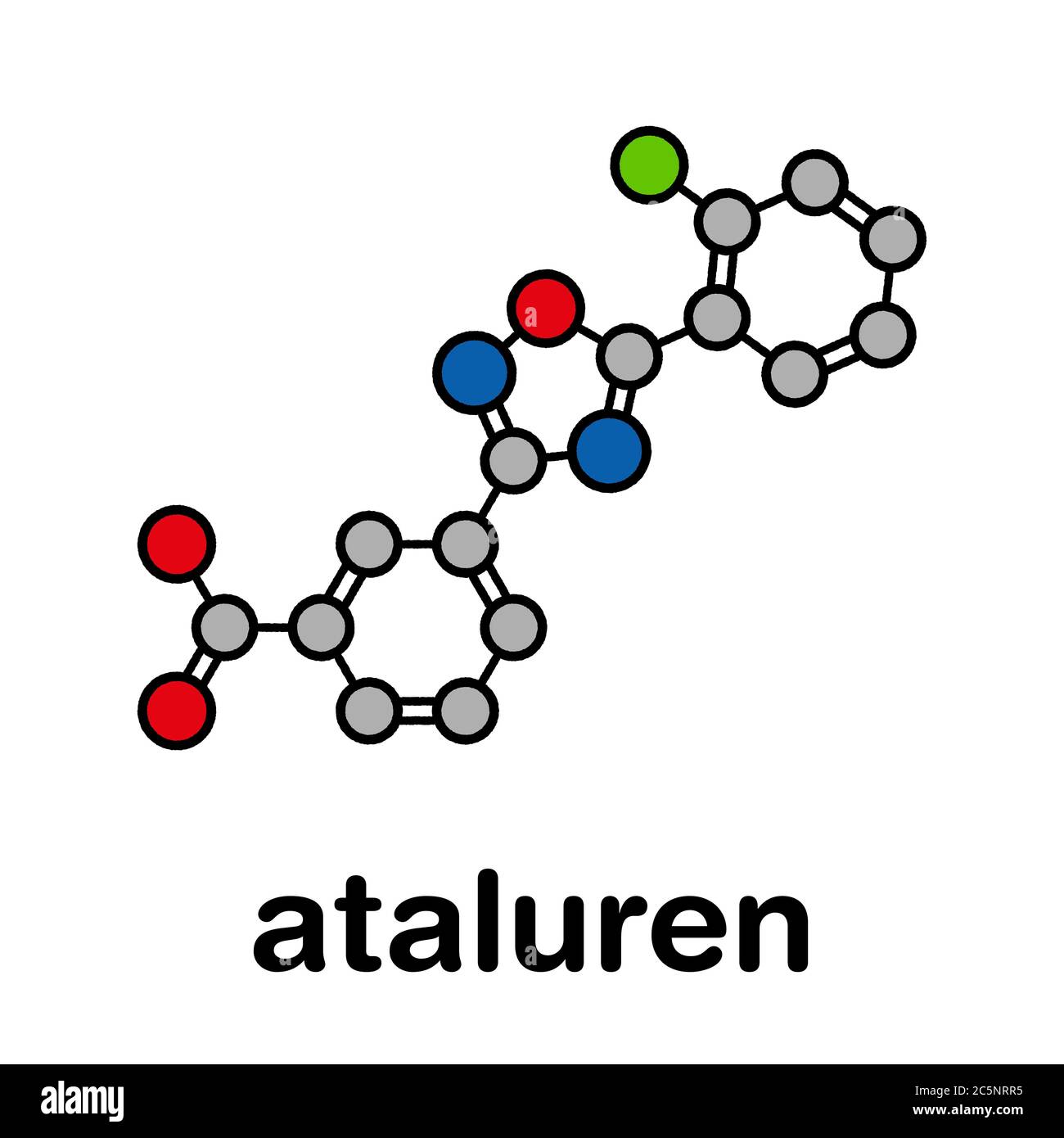 Ataluren genetic disorder drug. Used in treatment of cystic fibrosis ...