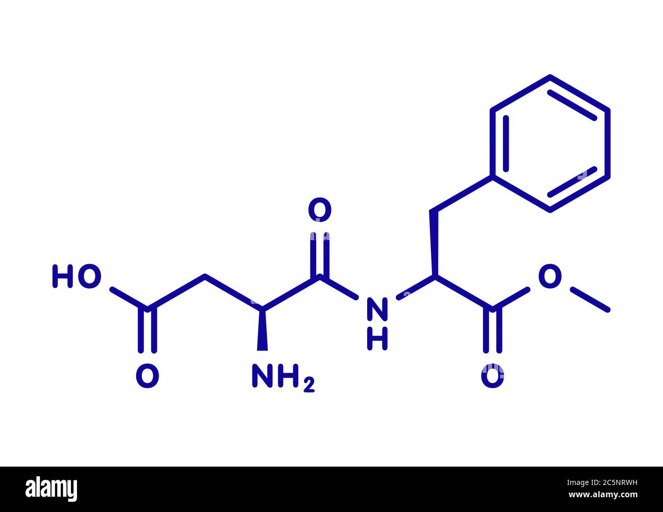 Aspartame Structure