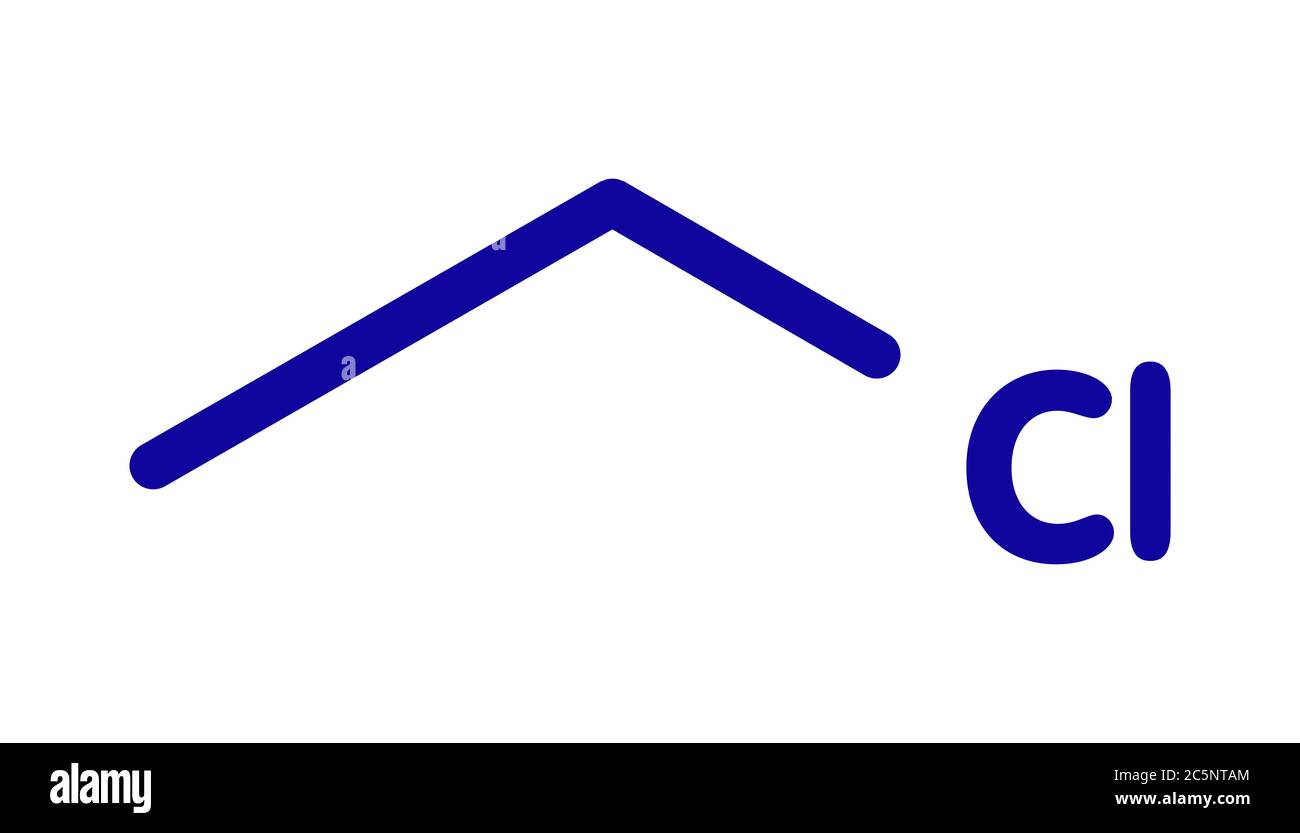 Ethylene Chloride Structure