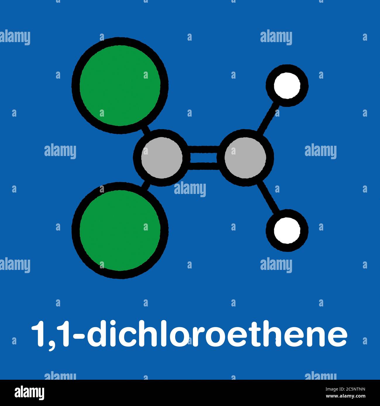 1,1dichloroethene (DCE) polyvinylidene chloride (PVDC) building block
