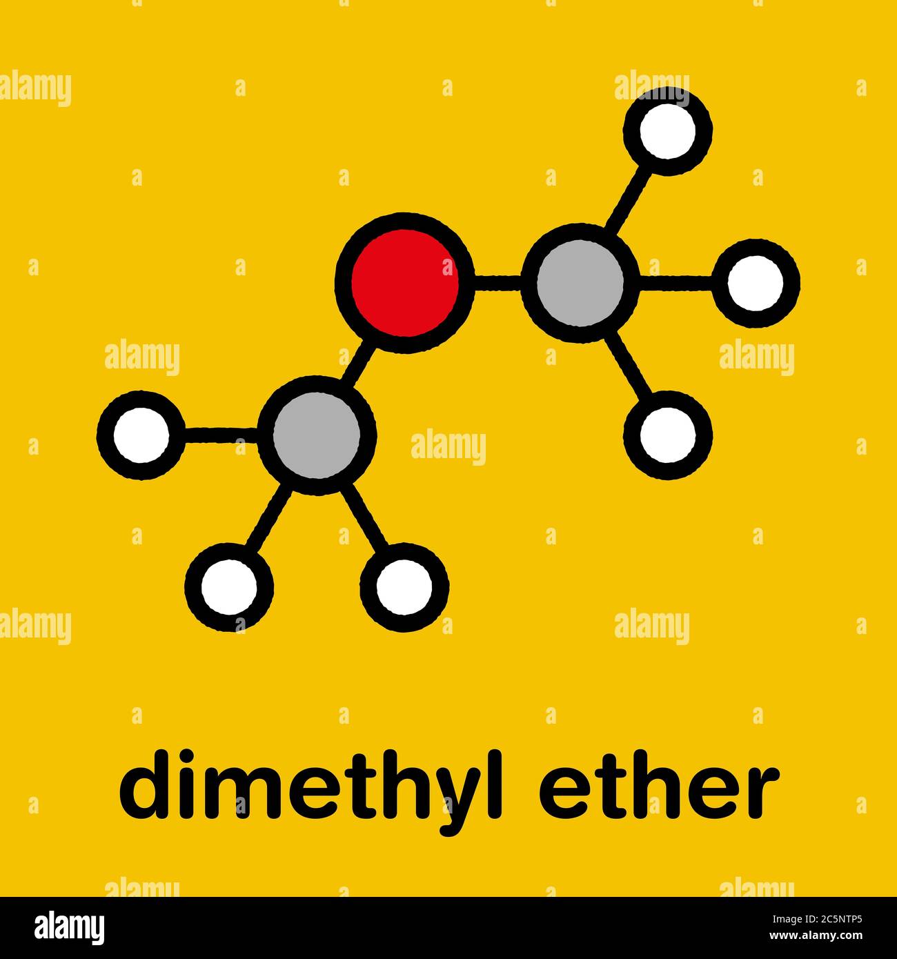 structural formula for dimethyl ether