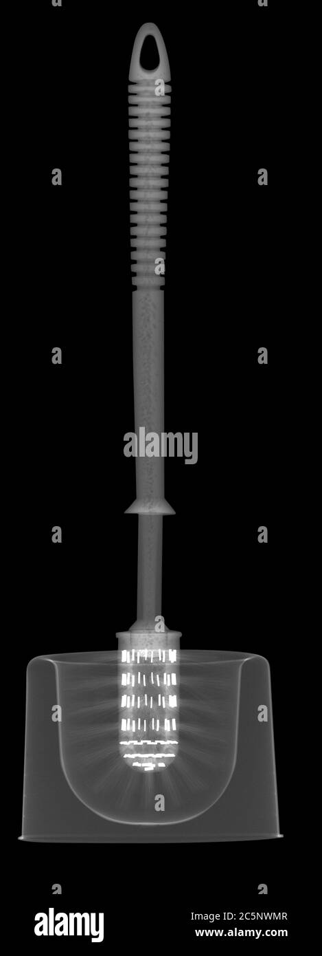 Toilet brush, X-ray Stock Photo - Alamy
