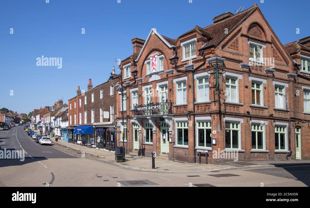 the high street cranbrook kent Stock Photo Alamy