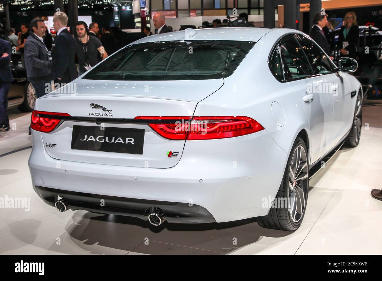Jaguar xf 2015 hi-res stock photography and images - Alamy
