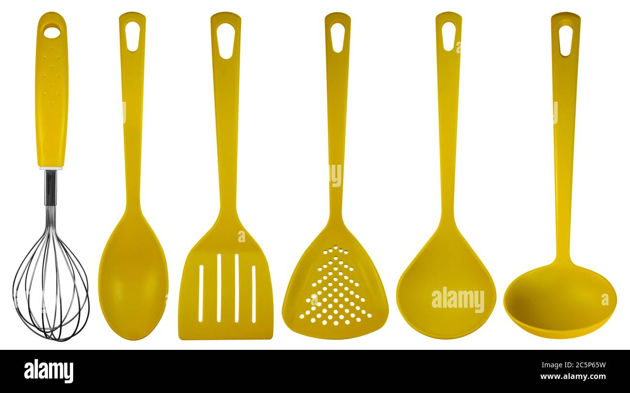Cooking Utensils Yellow