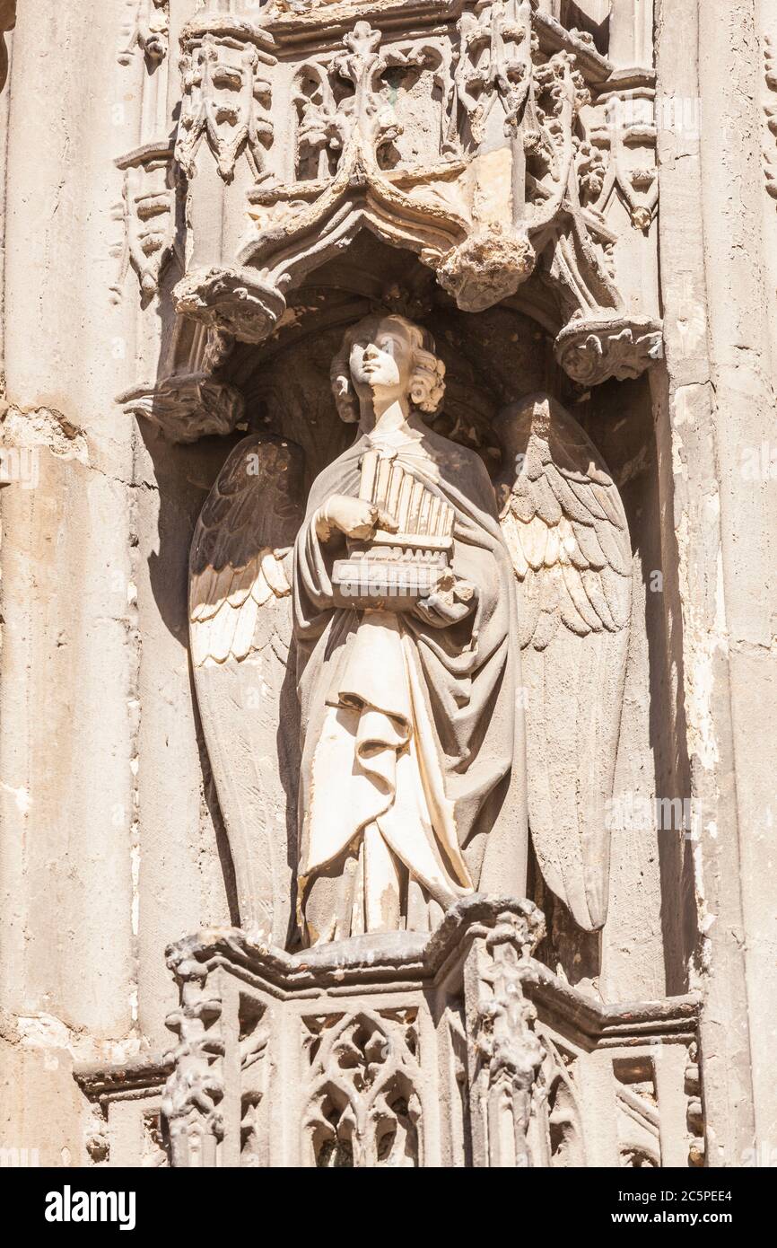 The church of Notre Dame La Riche in Tours, France Stock Photo Alamy
