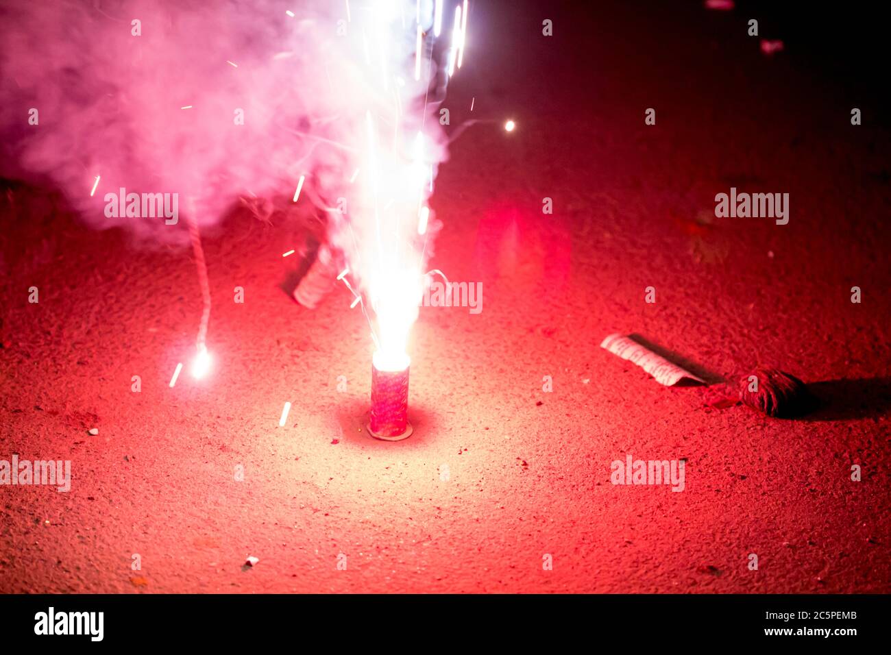 Diwali Crackers in india Stock Photo Alamy