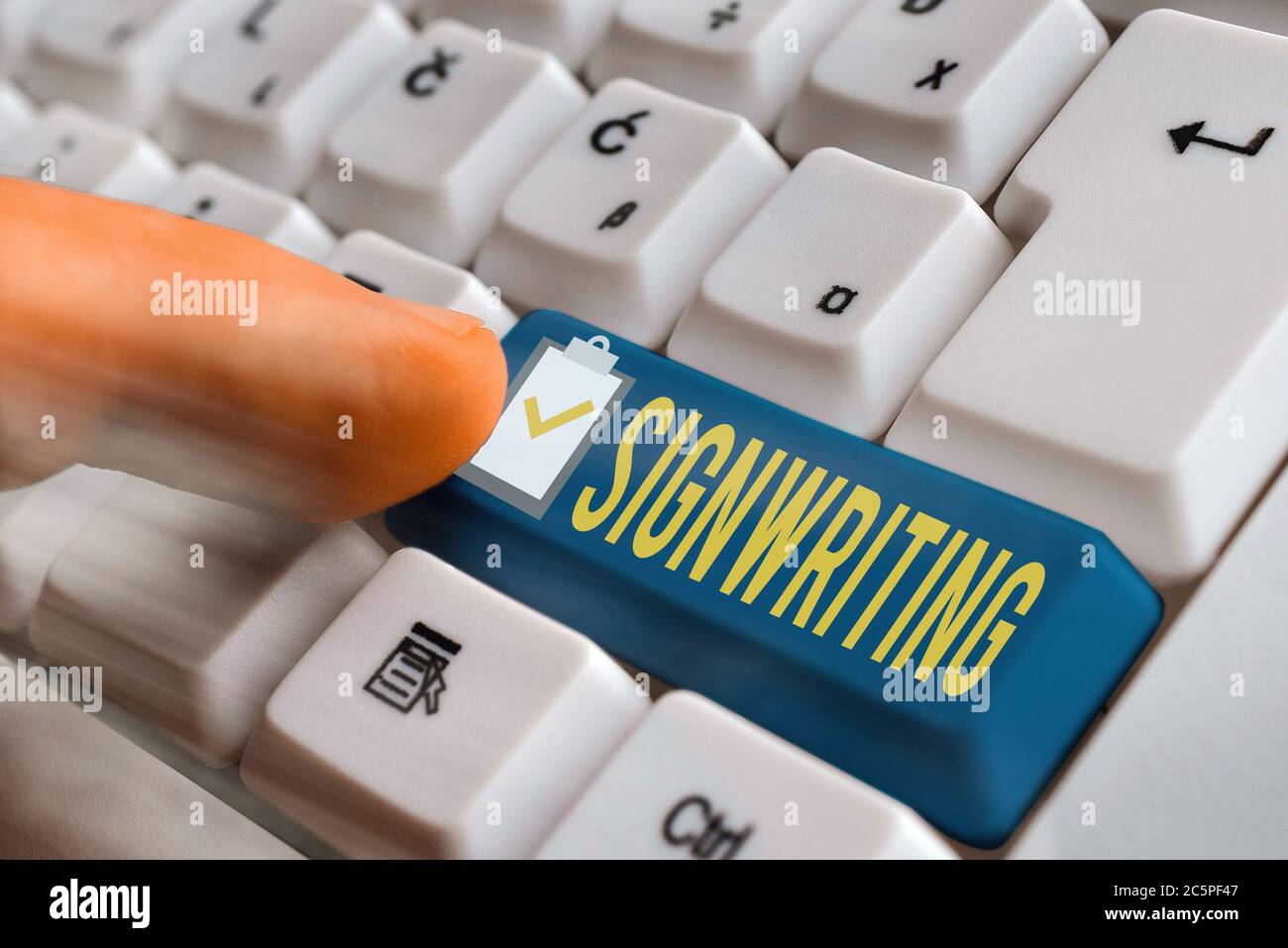 Word writing text Signwriting. Business photo showcasing any type of ...