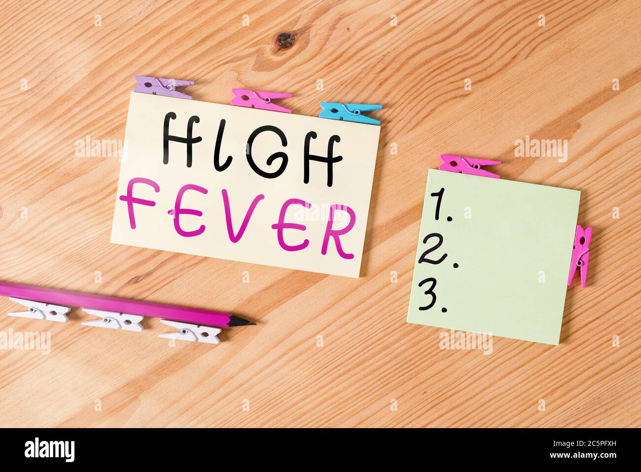 Word writing text High Fever. Business photo showcasing medical ...