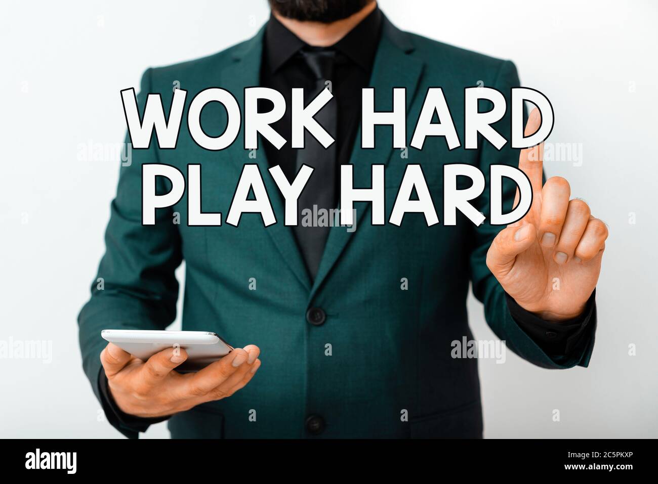 Conceptual Hand Writing Showing Work Hard Play Hard Concept Meaning Diligent In Any Activity Party At Weekends Hardworking Model Pointing Finger Symb Stock Photo Alamy