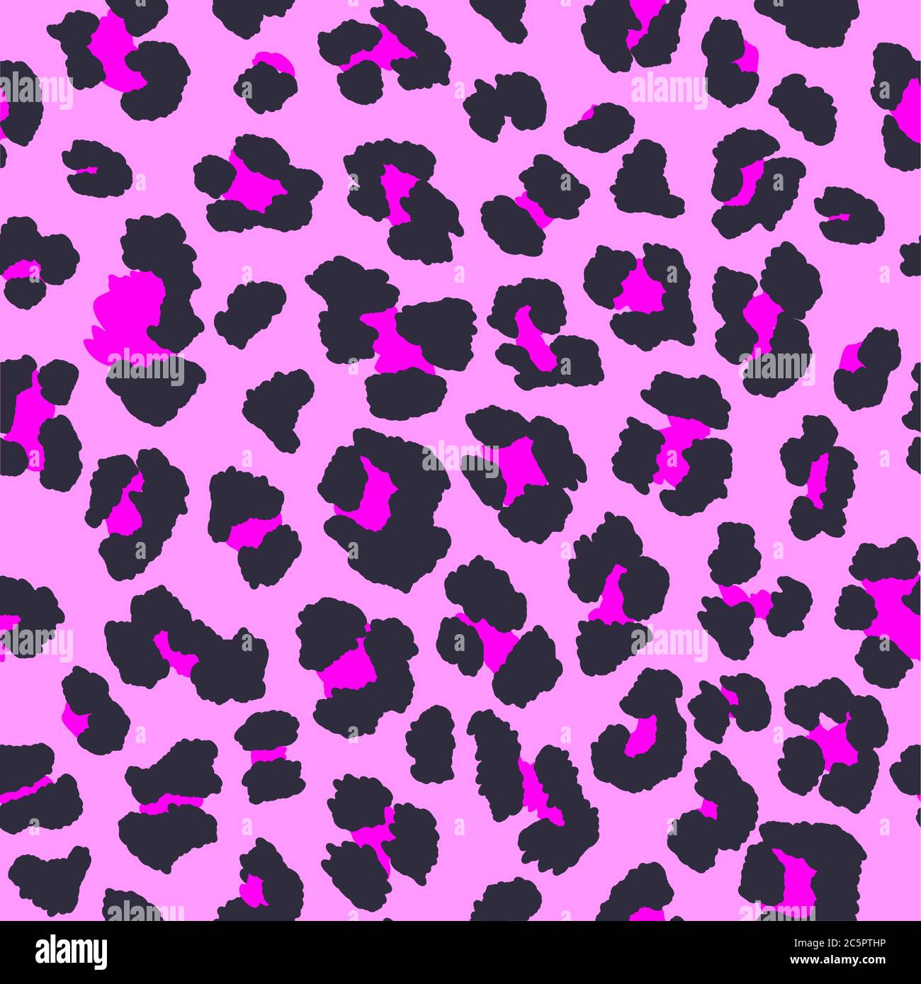 hot pink leopard print background