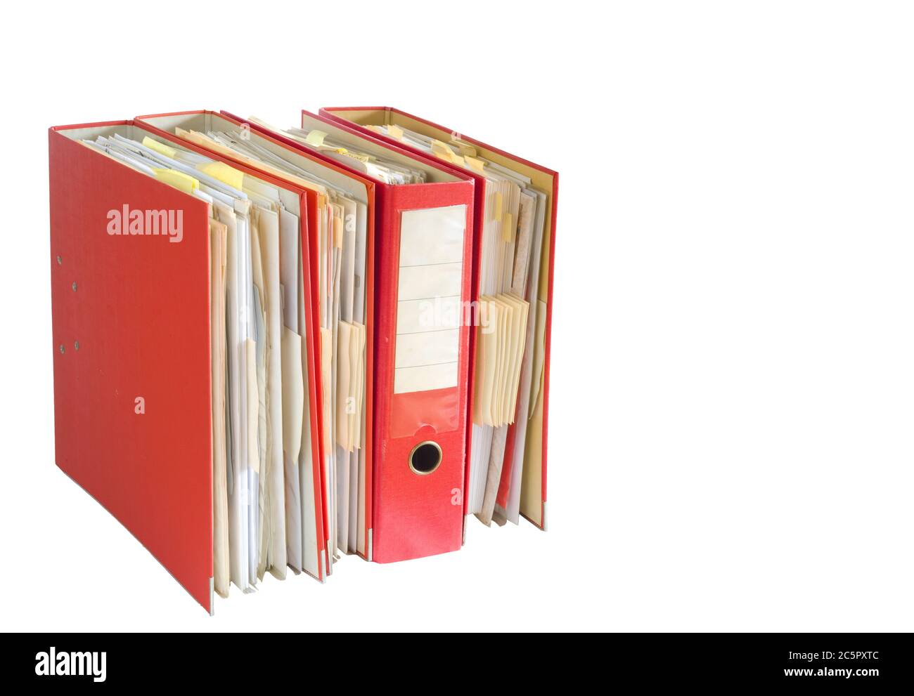 messy file folders and documents, bureaucracy and red tape concept