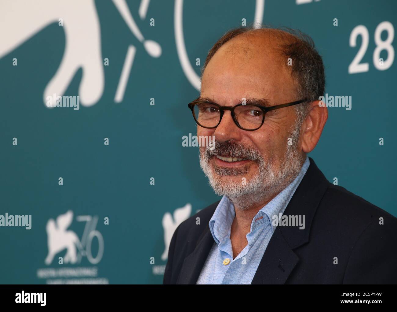 VENICE, ITALY - SEPTEMBER 05: Jean-Pierre Darroussin attends 'Gloria Mundi' photocall during the 76th Venice Film Festival on September 05, 2019 Stock Photo