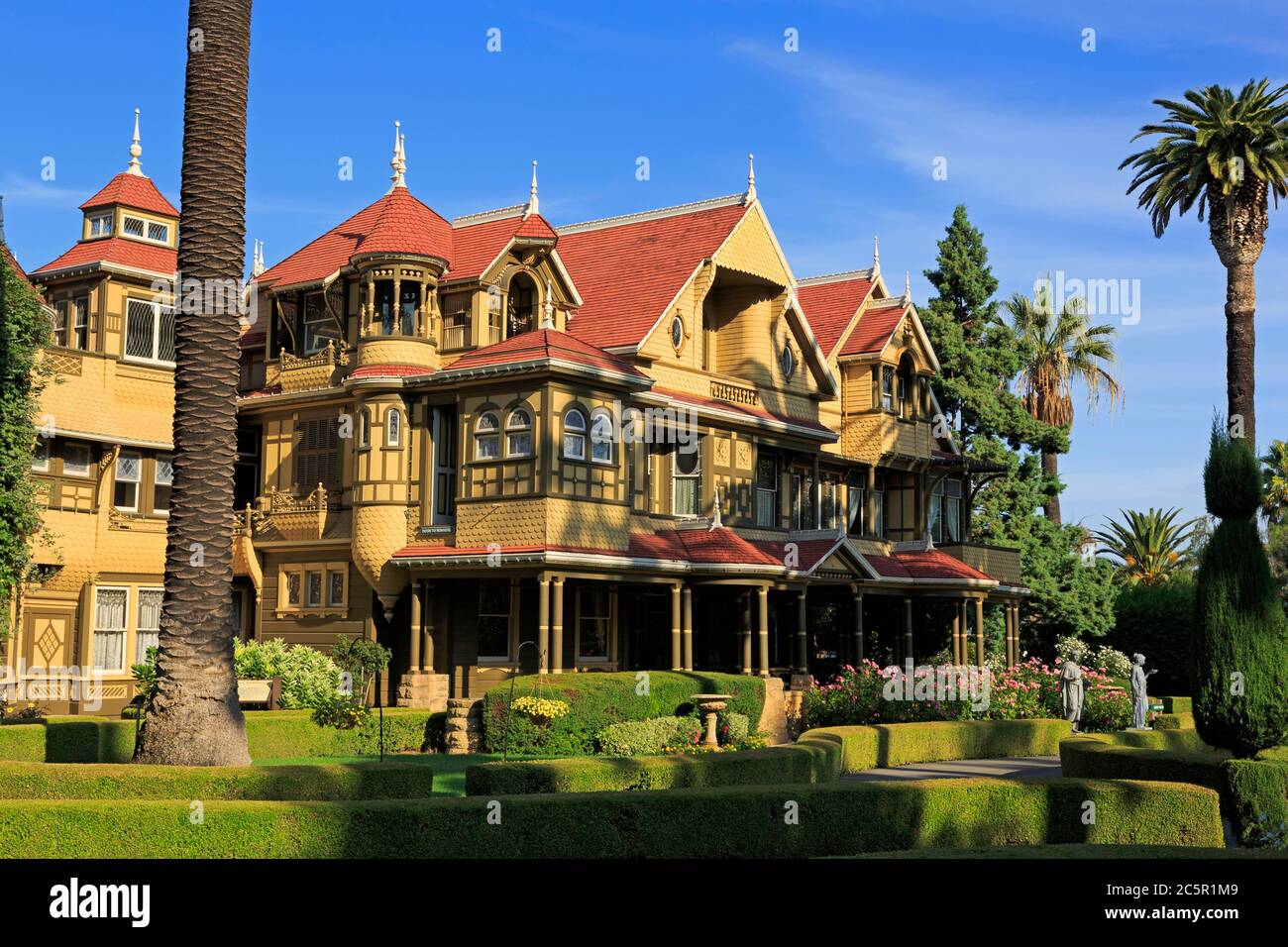 Winchester Mystery House,San Jose,California,USA Stock Photo