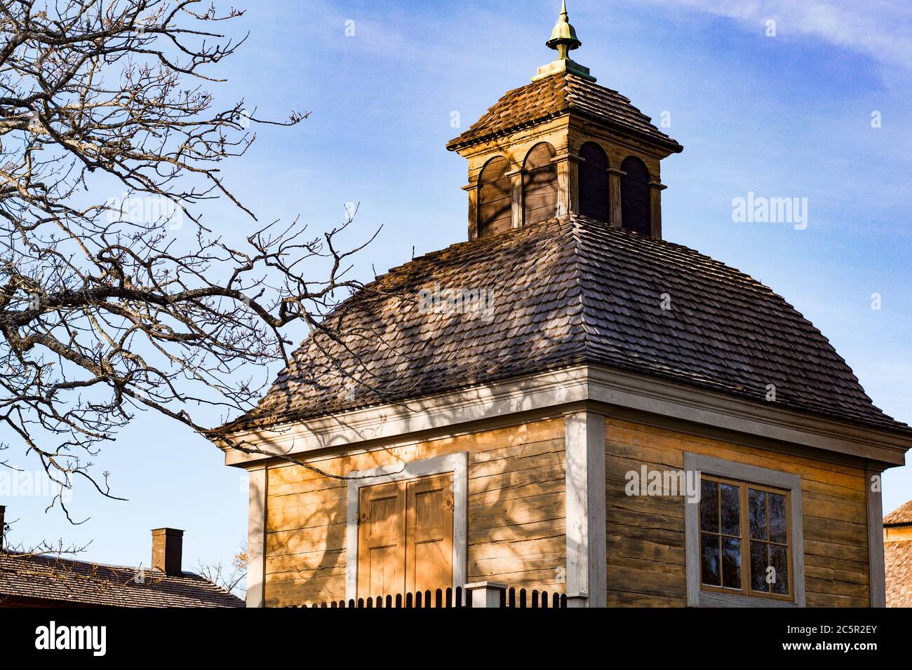 Old swedish wooden house Stock Photo - Alamy - Swedish Wooden House Designs