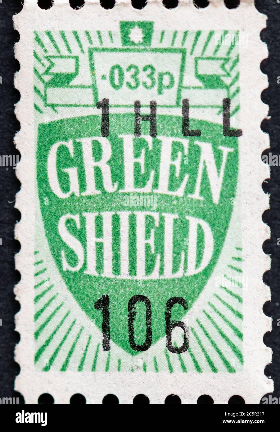 Green shield stamp british sales promotion scheme popular in the 