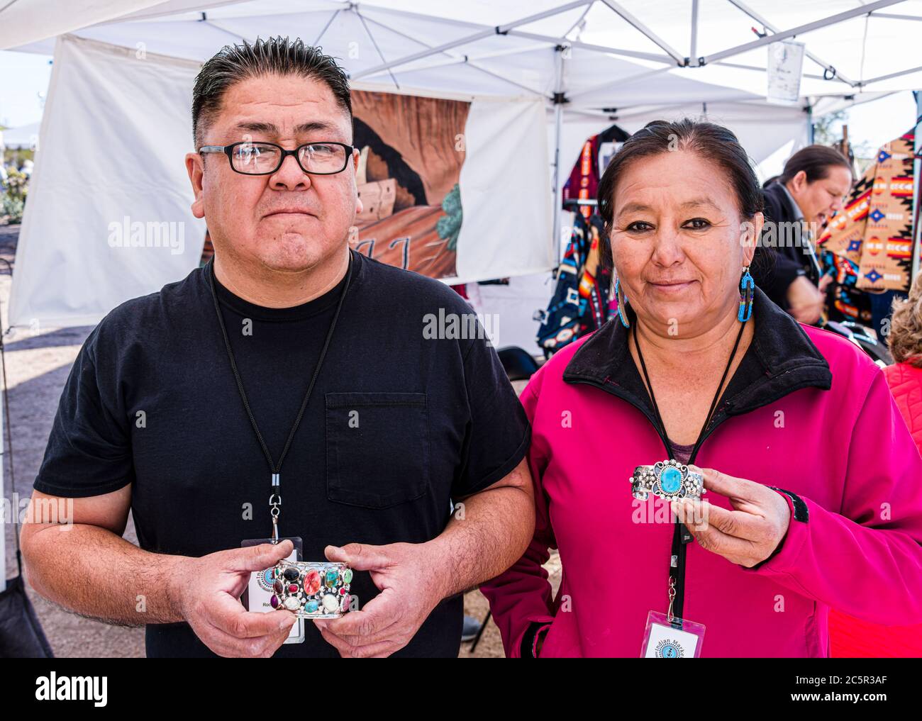 2019 Pueblo Grande Indian Market Stock Photo