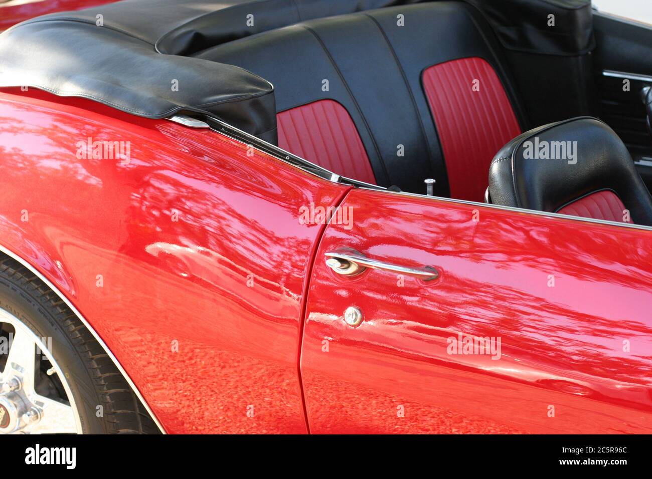 Black with red insert seats hires stock photography and images Alamy