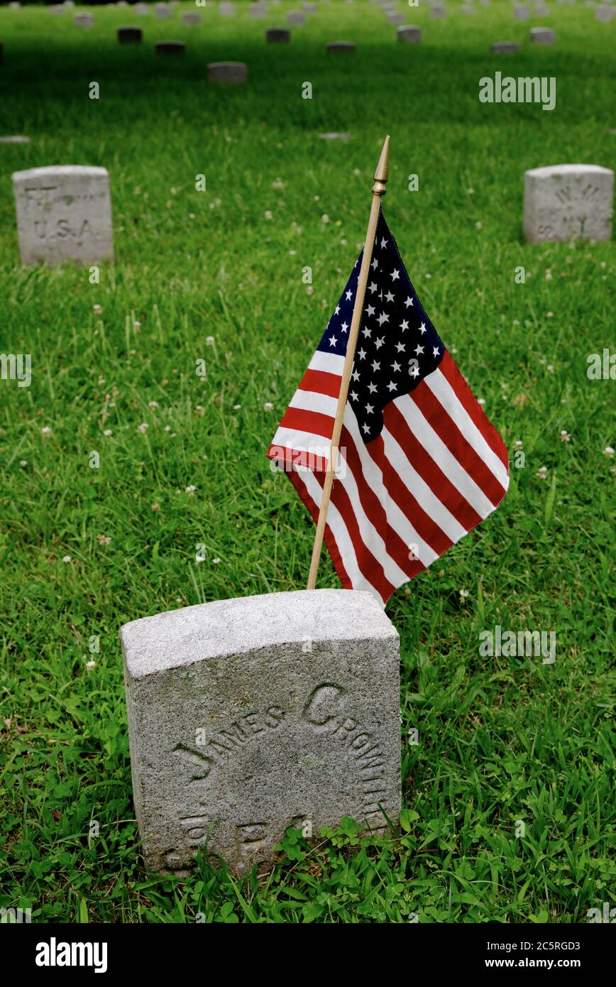 Fredericksburg & Spotsylvania National Military Park, Fredericksburg, VA. Stock Photo