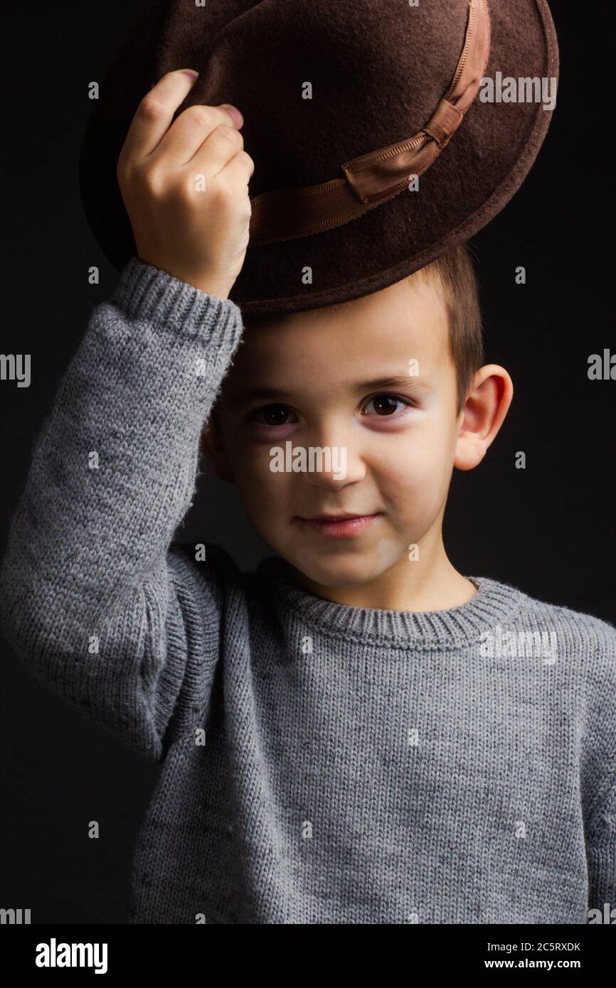 Boy's Hat Gray