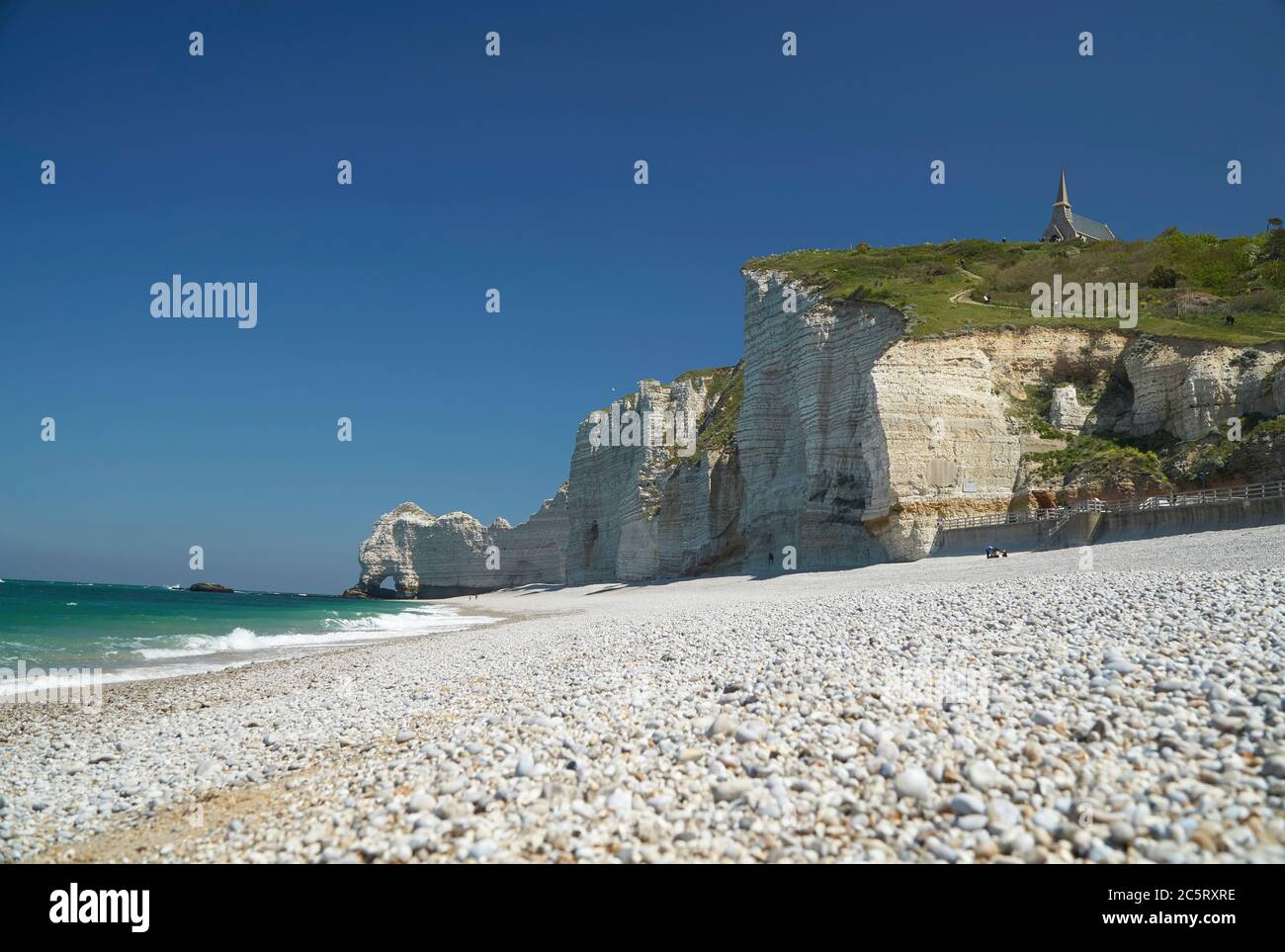Pebbles at the beach of Etretat Stock Photo - Alamy