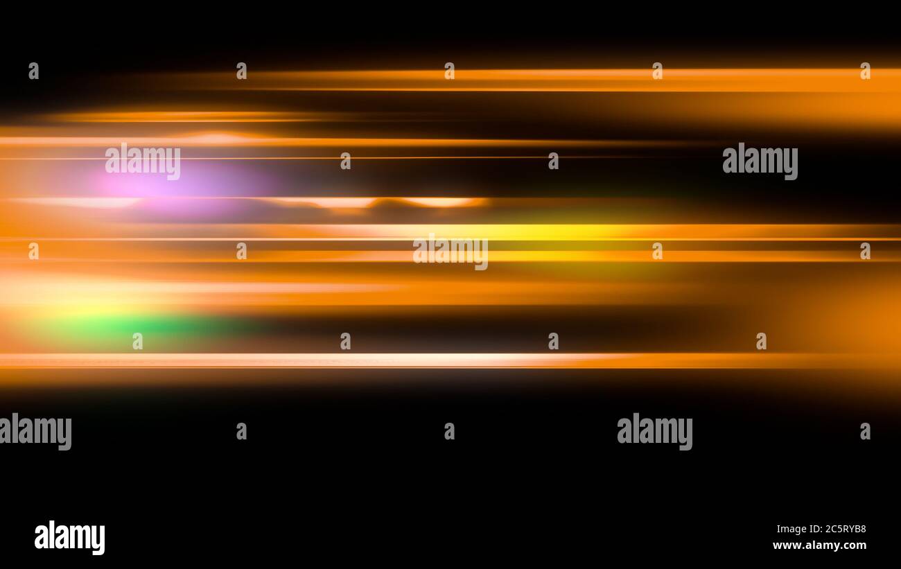 Glowing blurred light stripes in motion over on background. Colorful ...