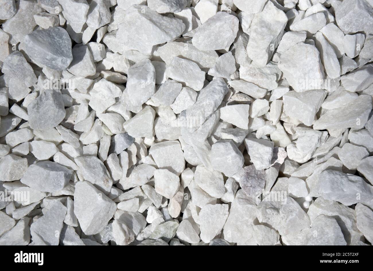 White crushed marble stones background Stock Photo Alamy