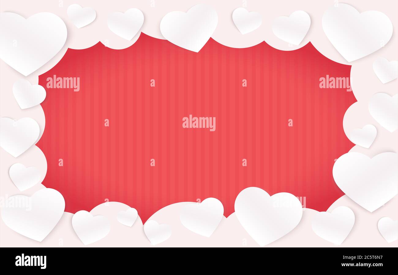 Pink heart shaped cloud hi-res stock photography and images - Alamy