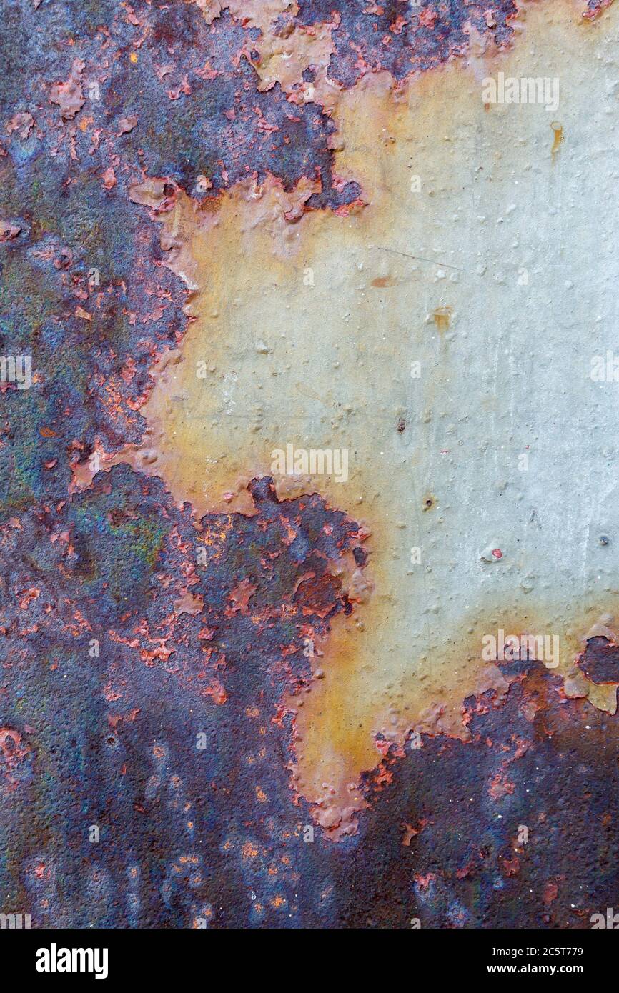 Old Weathered Rusty Metal Texture Stock Photo - Alamy
