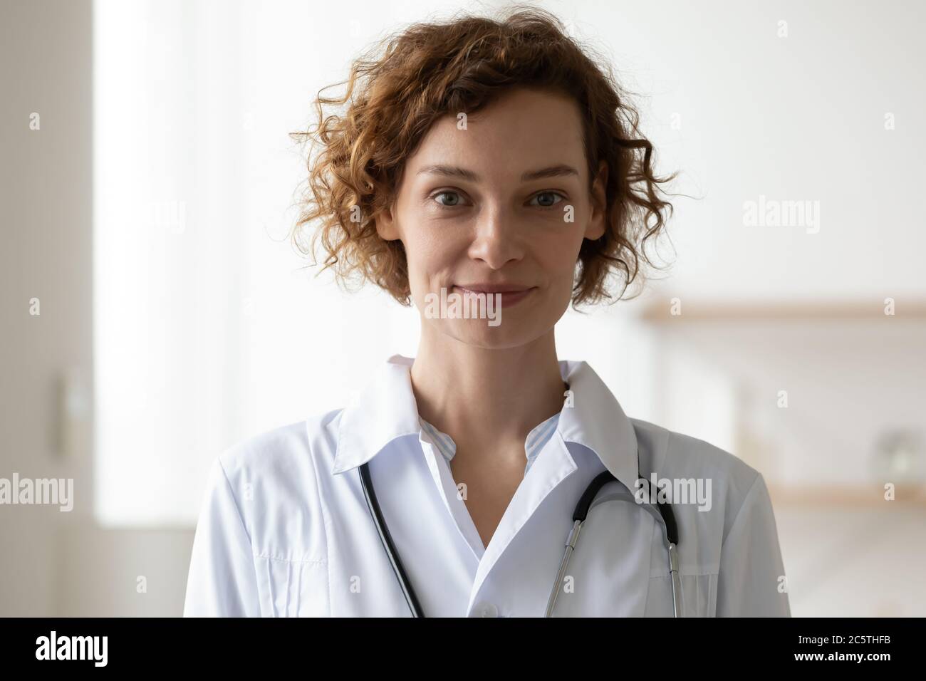 Female care worker in uniform hi-res stock photography and images - Alamy
