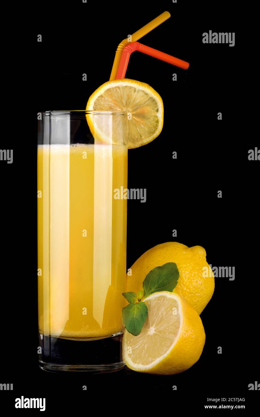 homemade lemonade from freshly squeezed lemon Stock Photo Alamy