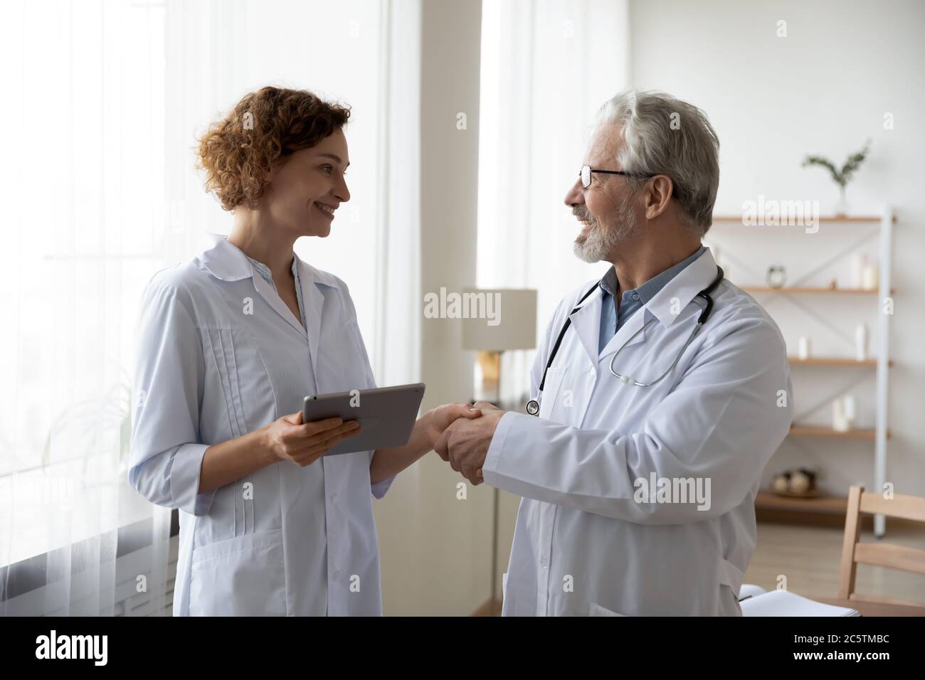 Diverse young doctors hospital hi-res stock photography and images - Alamy
