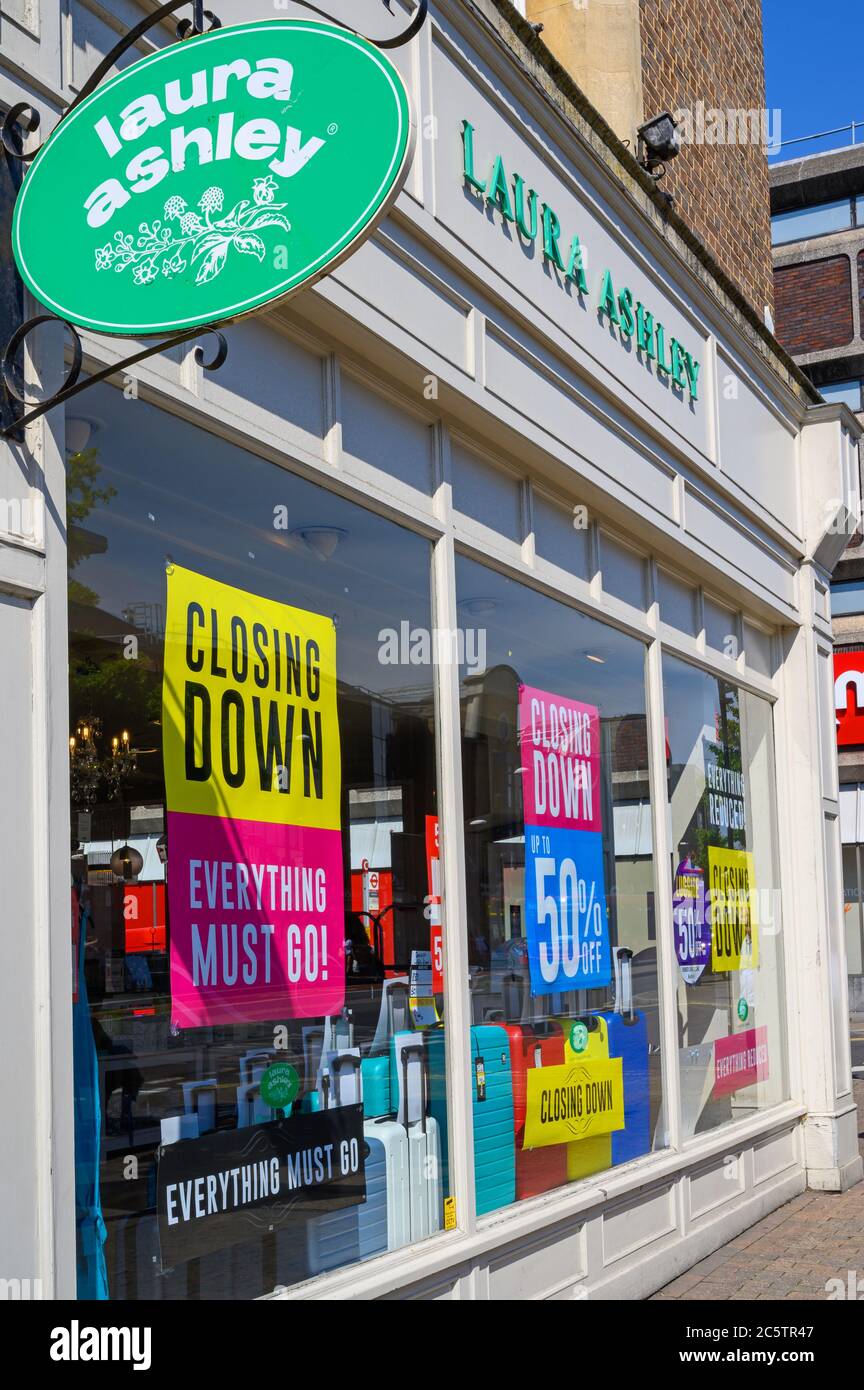 Bromley (Greater London), Kent, UK. Laura Ashley store in Bromley High