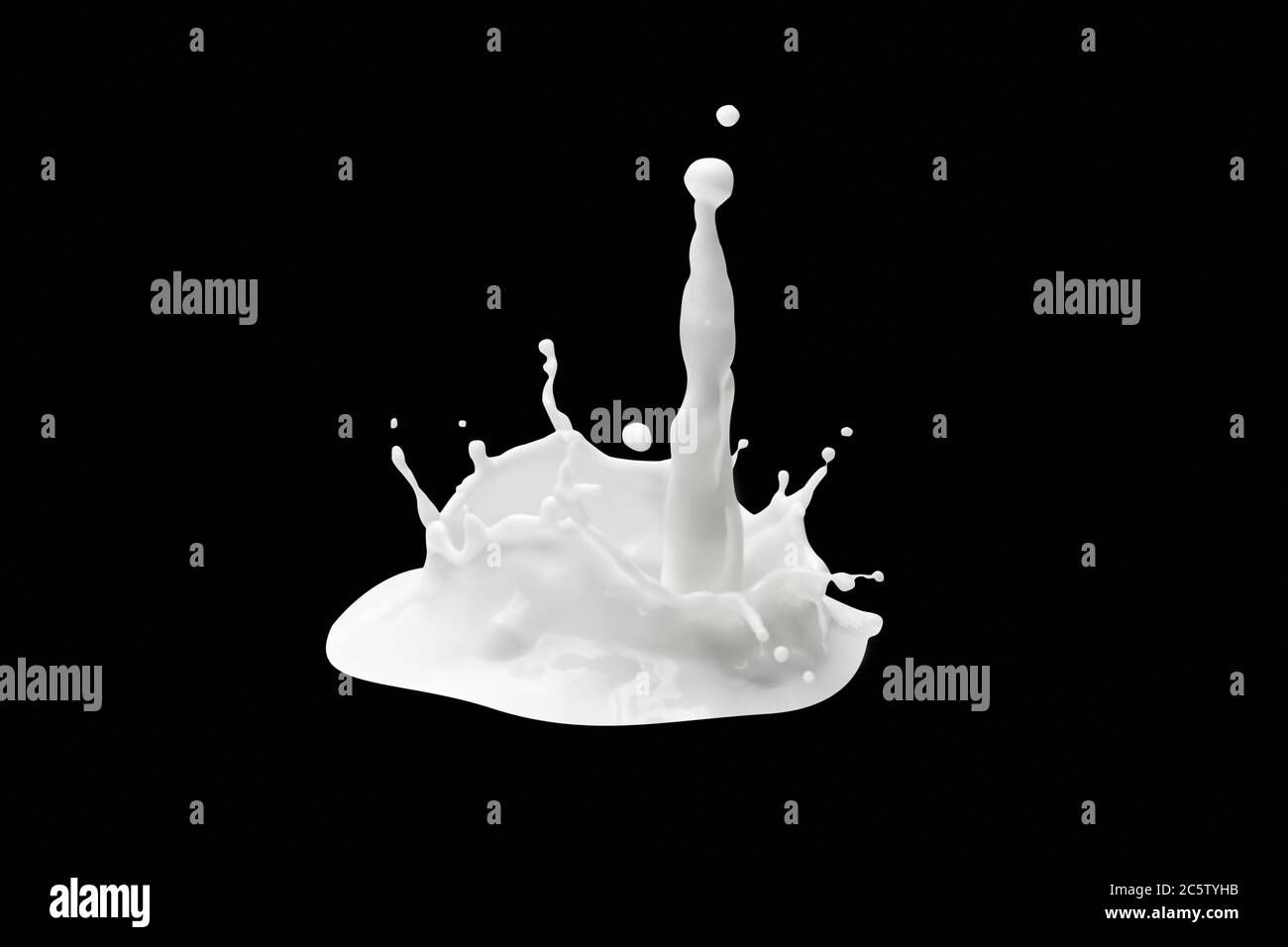Milk Splash Or Milk On A Black Background In The Form Of Splashes Milk Pouring Splash Isolated