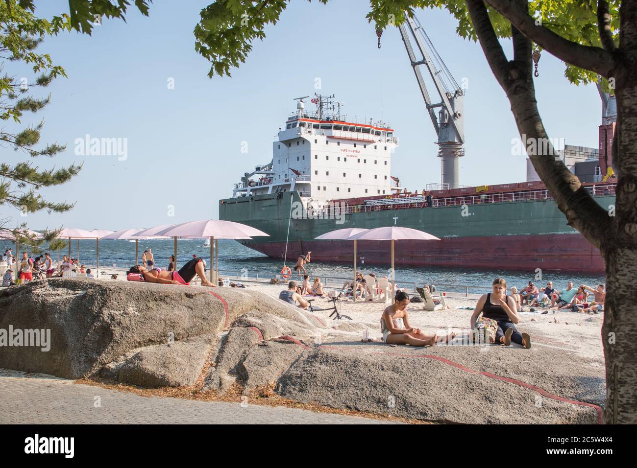 Sugar Beach, Toronto Stock Photo Alamy