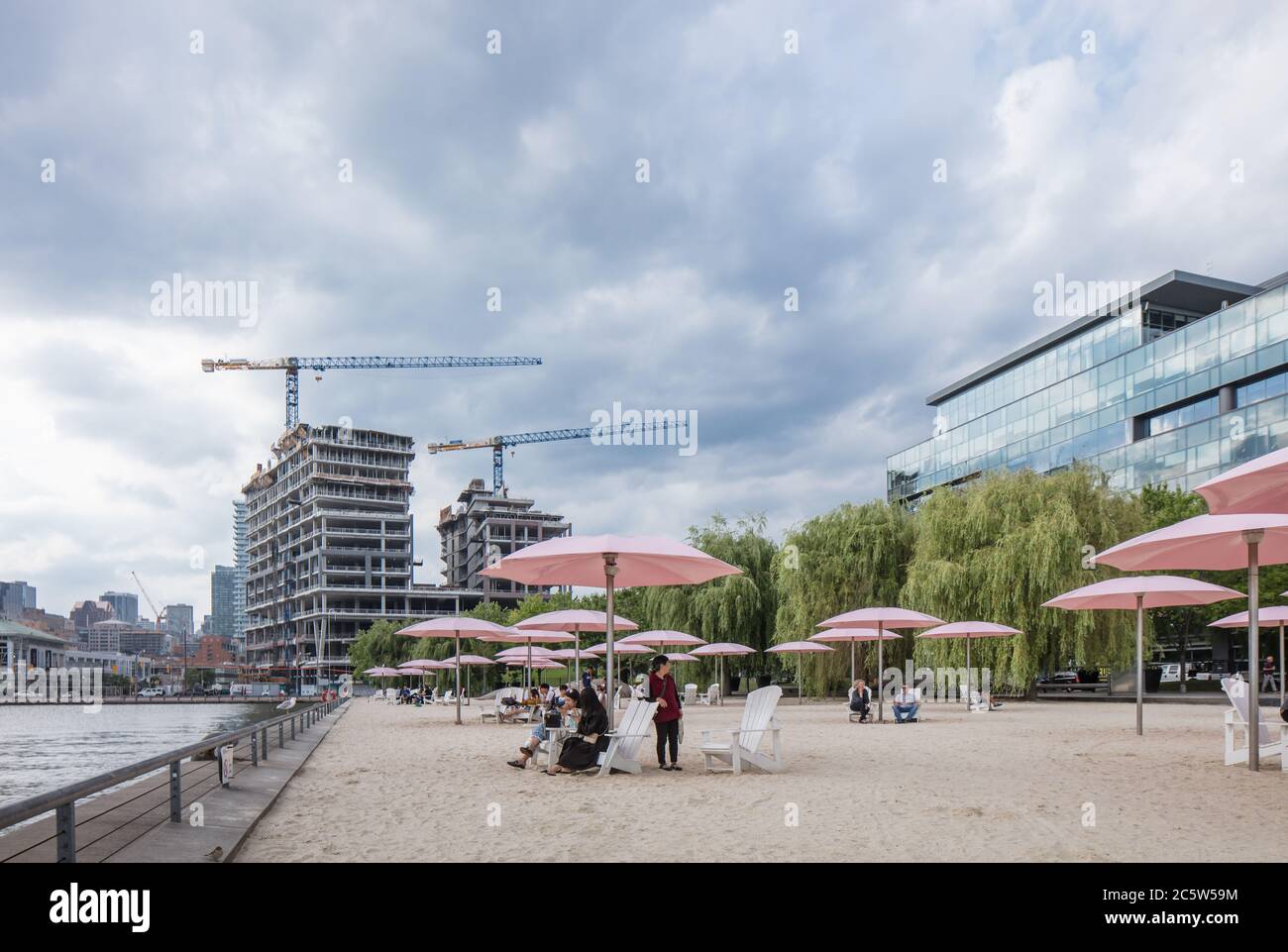 Sugar Beach, Toronto Stock Photo Alamy