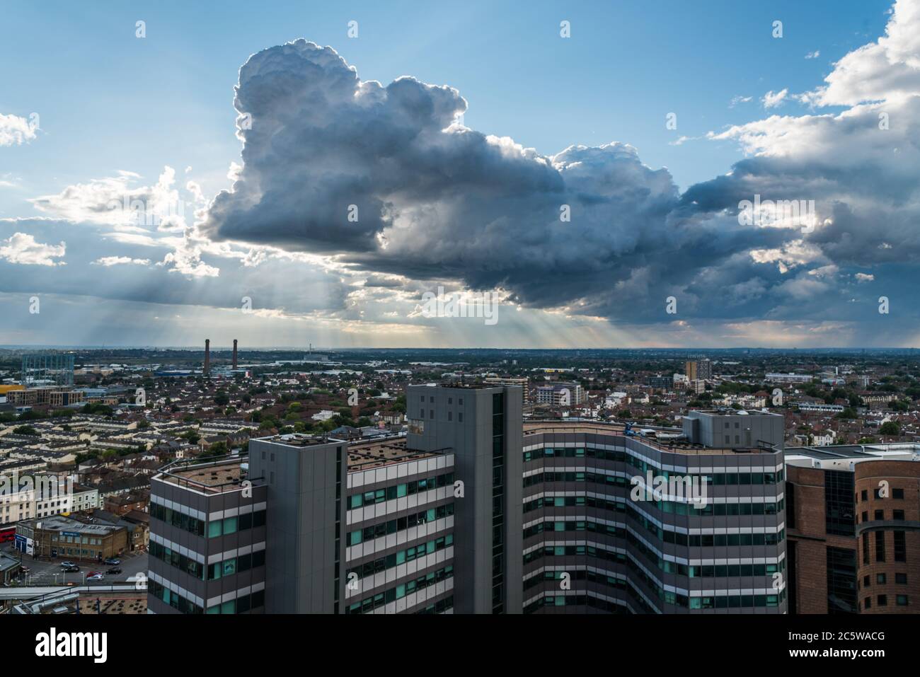 Croydon skyline hi-res stock photography and images - Alamy