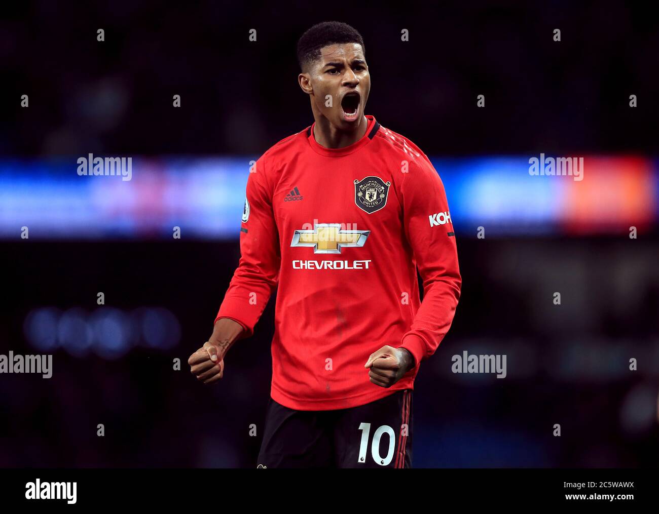 File photo dated 07-12-2019 of Manchester United's Marcus Rashford. Stock Photo