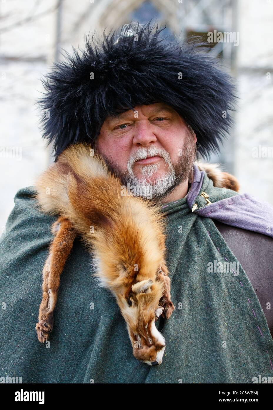 Reenactors at the Jorvik Viking Festival Stock Photo