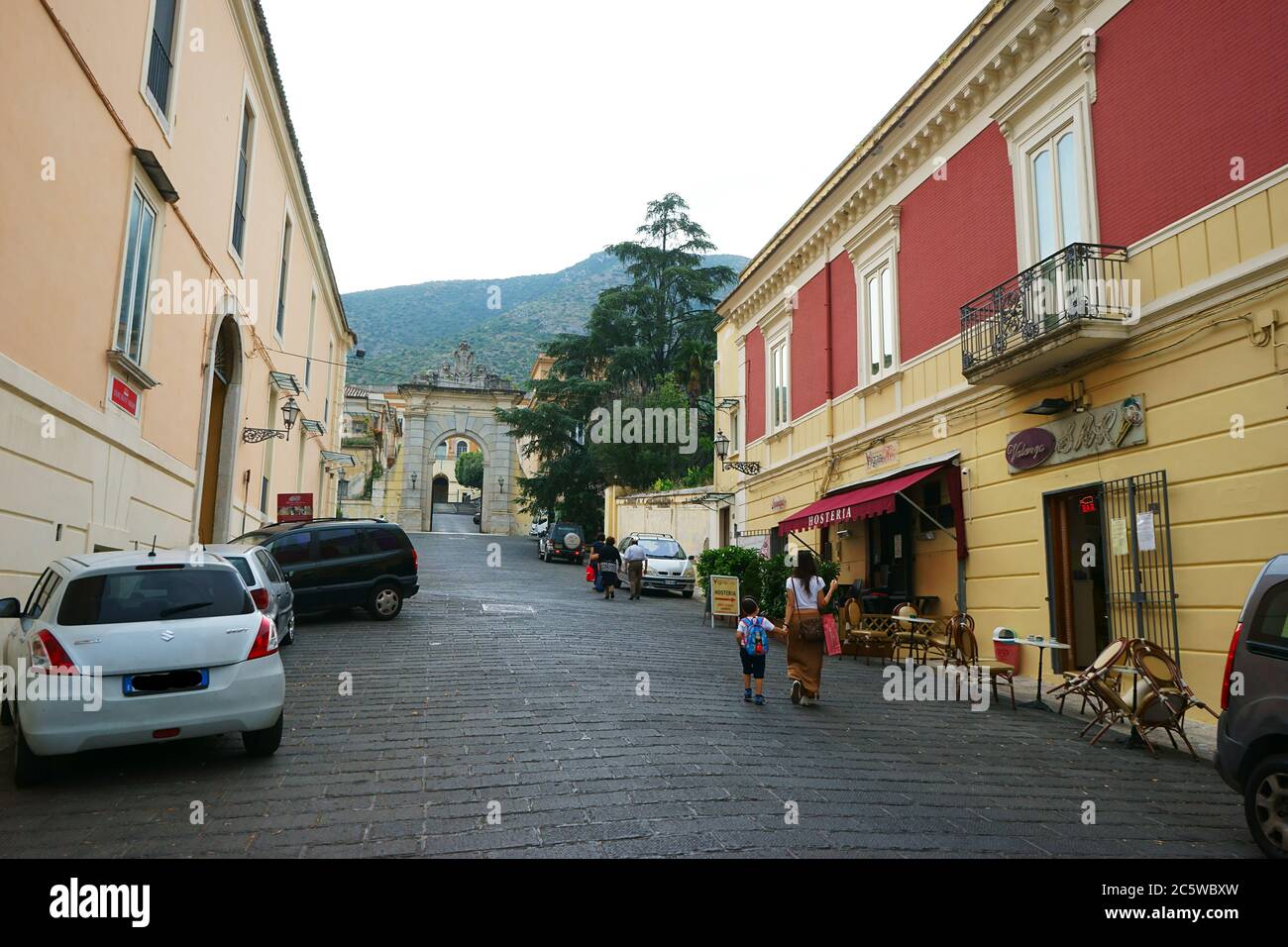 City of San Leucio, Caserta, Italy Stock Photo